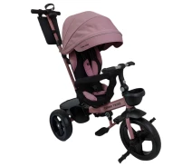 Купить - велосипед и аксессуар  Детский 3-х колесный велосипед MT 1001-1 Mauve Pink TURBO TRIKE NEW 2024 с вращательным сиденьем на 360°