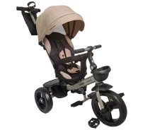 Купить - велосипед и аксессуар  Детский 3-х колесный велосипед MT 1001-1 Almond Beige TURBO TRIKE NEW 2024 с вращательным сиденьем на 360°