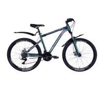 Купить - велосипед и аксессуар  Велосипед Discovery 26" Trek AM DD рама-13" St зеленый 2024 (OPS-DIS-26-556)
