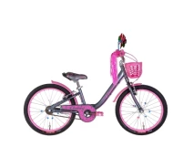 Купить - велосипед и аксессуар  Велосипед Formula 20" Cherry Vbr рама-10" St серый с розовым 2024 (OPS-FRK-20-209)