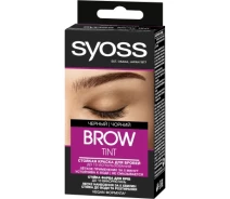 Купить - краску для бровей и ресниц  Краска для бровей Syoss Brow Tint Черный 17 мл (4015100215182)