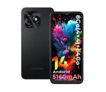Купить - смартфон и мобильный телефон  Смартфон Hotwav Note 15 4G 4/64 Gb NFC black, 6.6", Unisoc SC9863
