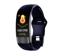 Купить - фитнес-браслет  Фитнес-браслет Jiks Fit lite с тонометром и ЭКГ (Синий)