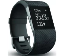 Купить - фитнес-браслет  Фитнес-браслет Fitbit Surge Fitness Super Watch (FB501BKL) Black L (US)