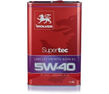 Купить - моторное масло  Моторное масло Wolver SuperTec 5W-40 4 л