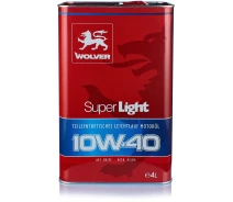 Купить - моторное масло  Моторное масло Wolver Super Light 10W-40 4 л
