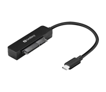 Купить - адаптер и кабель  Переходник USB 3.1 Type-С Gen.2 to SATA III (F) Sandberg (136-37)