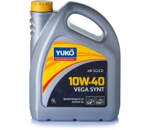 Купить - моторное масло  Моторное масло YUKO VEGA SYNT 10W-40 4 л 