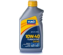 Купить - моторное масло  Моторное масло YUKO TURBOSYNT DIESEL 10W-40 1 л