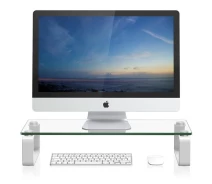 Купить - стол и подставку для ноутбука  Подставка для ноутбука/монитора BeCover B6 Transparent (704672)