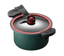 Купить - скороварку  Кастрюля-скороварка с крышкой Totipotent Pot 6L 26см Нержавеющая сталь Green (3_05900)