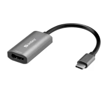 Купить - адаптер и кабель  Переходник Sandberg USB 3.1 Type-C (M) - HDMI (F) 4K (136-36)