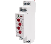 Купить - реле контроля напряжения  Реле контроля фаз CNC YCRV8-05 3Ф 10А 127-265В