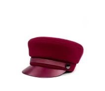 Купить - женскую кепку  Кепка картуз женская LuckyLOOK Кетрин One Size Бордовый 651-012