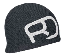 Купить - мужскую шапку  Шапка Ortovox Rock'n'Wool Beanie Mns black raven - M - черный (025.001.0146)