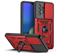 Купить - чехол для смартфона  Чехол Fiji Camera Defence для Samsung Galaxy A13 4G (A135) / (A137) бампер с защитой камеры и подставкой Red