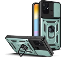 Купить - чехол для смартфона  Чехол Fiji Camera Defence для Xiaomi Poco C40 бампер с защитой камеры Green