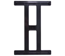 Купить - распределительный щит и шкаф  Платформа E.NEXT e.plbox.install.plate.f3 361x246x14,5мм для установки корпусов учета с трехфазным счетчиком (s0110010)