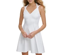 Купить - повседневное платье  Женское мини платье Guess 1159827602 (Белый 12) (art275187)