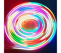 Купить - светодиодную ленту  Светодиодная лента RIAS JL-2835 RGB IP65 5м Неон Разноцветный 12V-220V