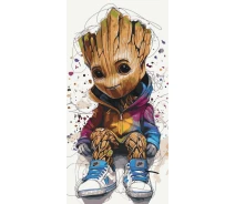 Купить - картину по номерам  Картина по номерам "Я есть Грут" Art Craft 16096-AC 40х80 см