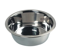 Купить - миску и контейнер для собак  Миска для собак Flamingo Bowl Stainless Steel 1.6 л Серебристый (5415245012407)