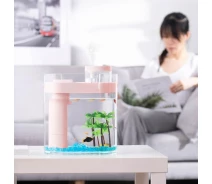 Купить - аквариум  Аквариум с увлажнителем воздуха HFJH (HF-JHYGZH002) 26 x 13.5 x 28 Pink