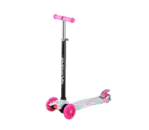 Купить - самоката  Самокат детский 3-х колесный Bambi SC25103(Pink) колеса со светом