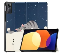 Купить - чехол  Чехол HardPrinted с рисунком для Xiaomi mi Pad SE 11 Sleepy Cat