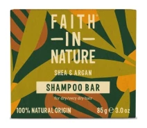 Купить - корейскую шампунь  Твердый шампунь Faith in Nature Натуральный С ши и арганой 85 г (708002307607) (876648-01)