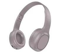 Купить - наушники  Наушники Bluetooth беспроводные Hoco W46 накладные с микрофоном Brown