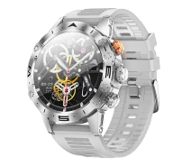 Купить - смарт-часы  Смарт-часы HOCO Y20 Smart sports watch call version 300mAh BT5.1 1.53" Silver-White (6942007619417)