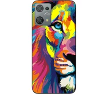 Купить - чехол для смартфона  Бампер силиконовый SMTT для Oscal C30 Pro с рисунком Яркий лев