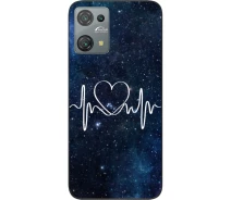 Купить - чехол для смартфона  Силиконовый чехол SMTT для Oscal C30 Pro с картинкой Кардиограмма любви