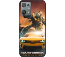Купить - чехол для смартфона  Силиконовый чехол SMTT для Oscal C30 Pro с картинкой Трансформеры Бамблби и машина