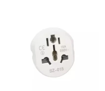 Купить - сетевой фильтр  Переходник сетевой PRC EU Plug Adapter ep0203 White