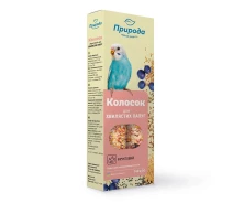 Купить - лакомство для птицы  Лакомство для волнистых попугаев колосок "Фруктовый" Природа 140 г (PR740026)