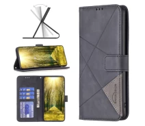 Купить - чехол для смартфона  Чехол-книжка BF Color Geometric для Nokia C21 Black