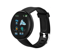 Купить - смарт-часы  Смарт часы Smart Watch D18 Black умные часы Smart Watch 1.3" 90мАч фитнес браслет