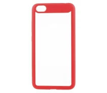 Купить - чехол для смартфона  Защитный чехол Deexe ClearBack Cover для Xiaomi Redmi Note 5A/Redmi Note 5A Prime - Red