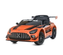 Купить - детский электро и веломобиль  Детский электромобиль Mercedes AMG GT3 M 5112EBLR-7 с пультом управления, 4 моторами и мягким сиденьем.