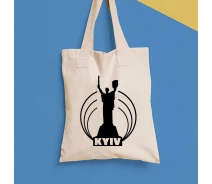 Купить - сумку хозяйственную  Эко-сумка, шоппер, повседневная с принтом "Kyiv Родина Мать" Push IT