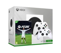 Купить - игровую консоль  Игровая консоль Microsoft Xbox Series S 1Tb White + EA SPORTS FC 25 + доп. Геймпад Microsoft Xbox Series X, S (Robot White)