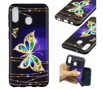 Купить - чехол для смартфона  Силиконовый (TPU) чехол UniCase Color Style для Samsung Galaxy M20 - Colorized Butterfly