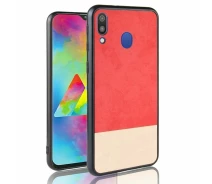 Купить - чехол для смартфона  Защитный чехол Deexe Elegant Series для Samsung Galaxy M20 (M205) - Red
