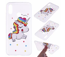 Купить - чехол для смартфона  Силиконовый (TPU) чехол Deexe Pretty Glossy для Samsung Galaxy M20 (M205) - Unicorn