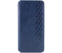 Купить - чехол для смартфона  Кожаный чехол книга GETMAN Cubic (PU) на Google Pixel 6 Pro (Синий) 1620981