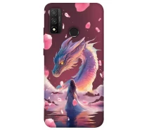 Купить - чехол для смартфона  Чехол Girl and dragon для Huawei P Smart (2020) 2015645