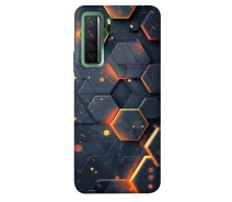 Купить - чехол для смартфона  Чехол Burning hex pattern для Huawei nova 7 SE 2027364