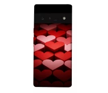 Купить - чехол для смартфона  Чехол Hearts pattern для Google Pixel 6 Pro 2008300